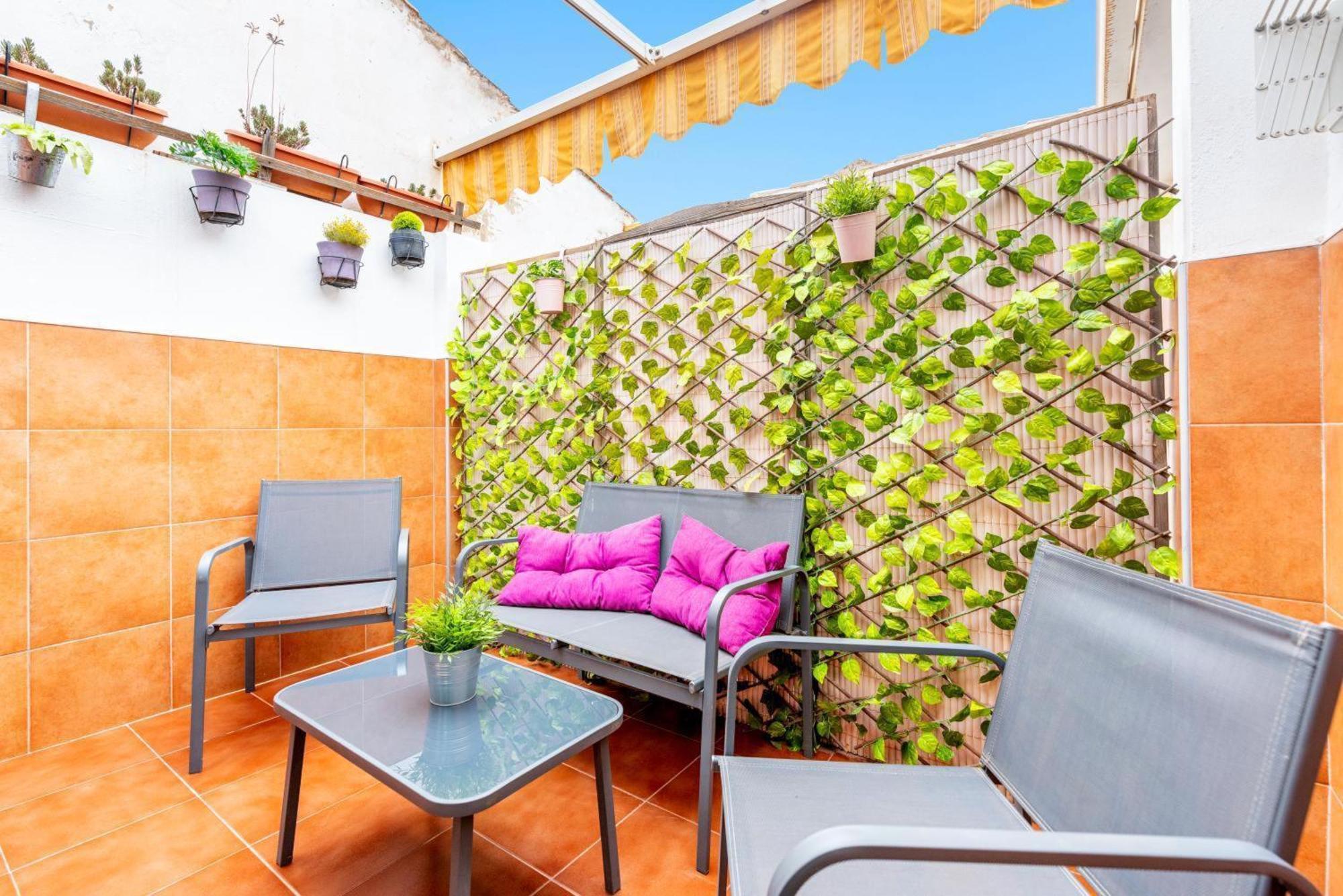 Holidays2Malaga Carril Penthouse Terrace Exterior foto